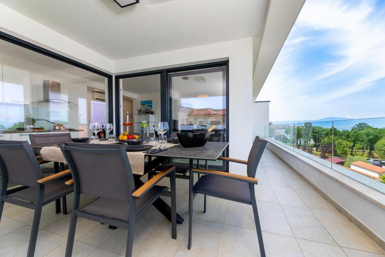 Appartamento Casa Bella Lux Malinska Esterno foto