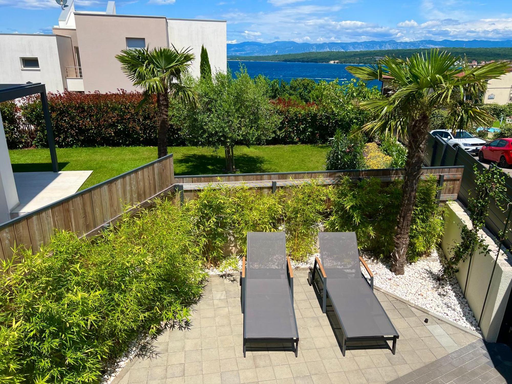 Appartamento Casa Bella Lux Malinska Esterno foto